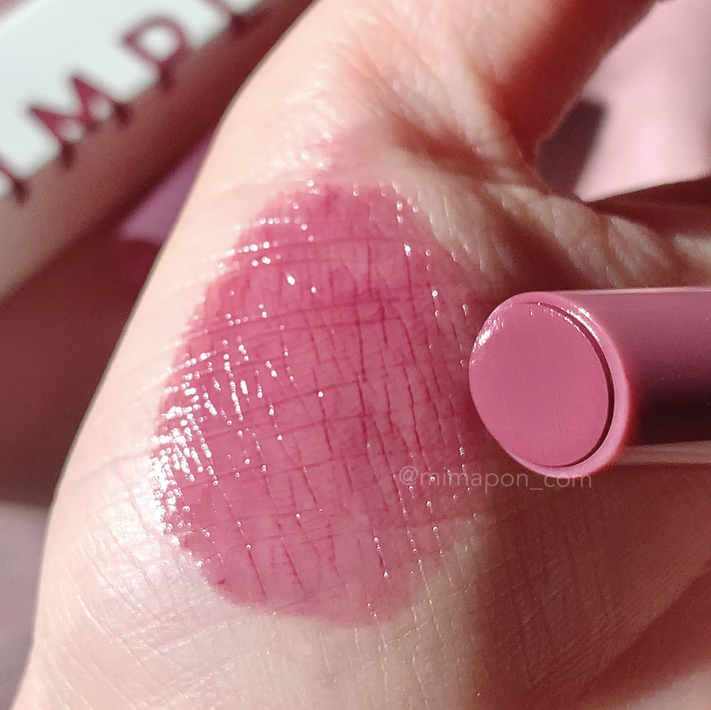 ティントマイスターリップ 06 ドレスワイン/iDIMPLE/リップティントを使ったクチコミ（3枚目）