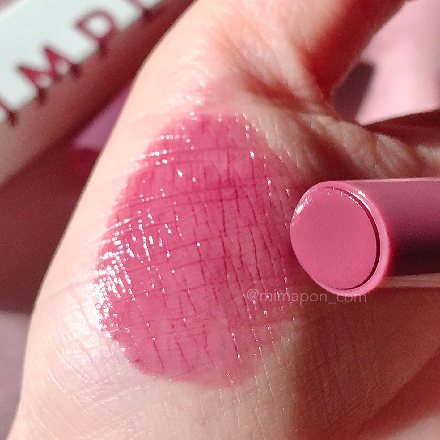 ティントマイスターリップ/iDIMPLE/リップティントを使ったクチコミ(3枚目)