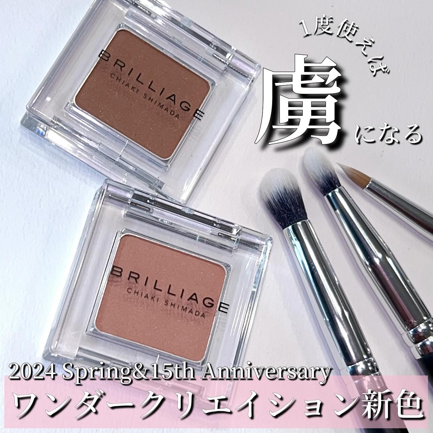 ワンダークリエイション /ブリリアージュ/単色アイシャドウを使ったクチコミ（1枚目）