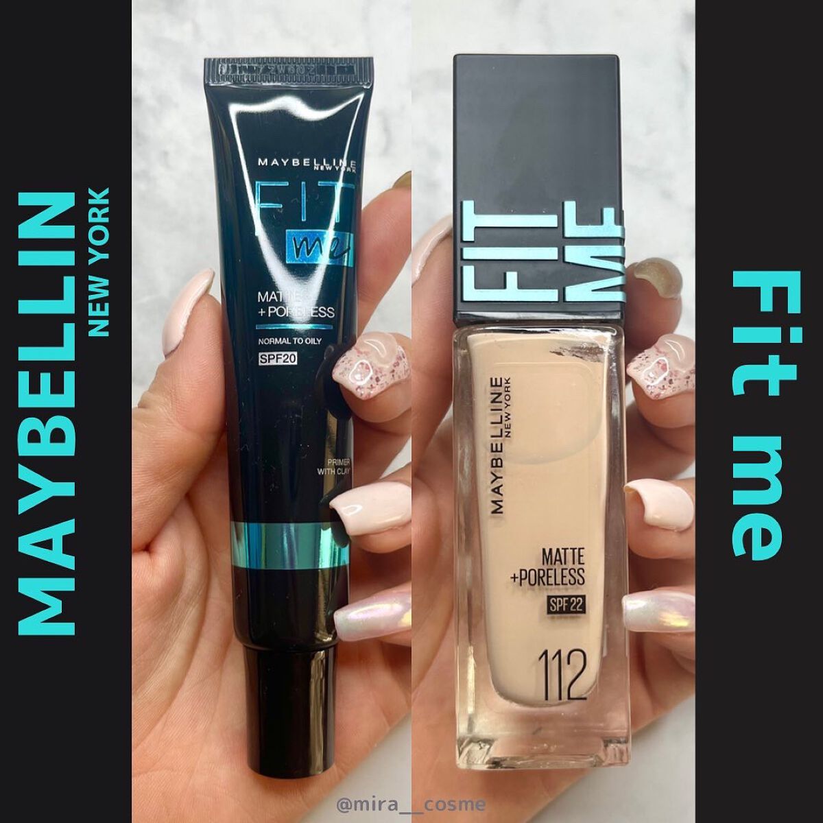 フィットミー リキッドファンデーション R/MAYBELLINE NEW YORK/リキッドファンデーションを使ったクチコミ（1枚目）