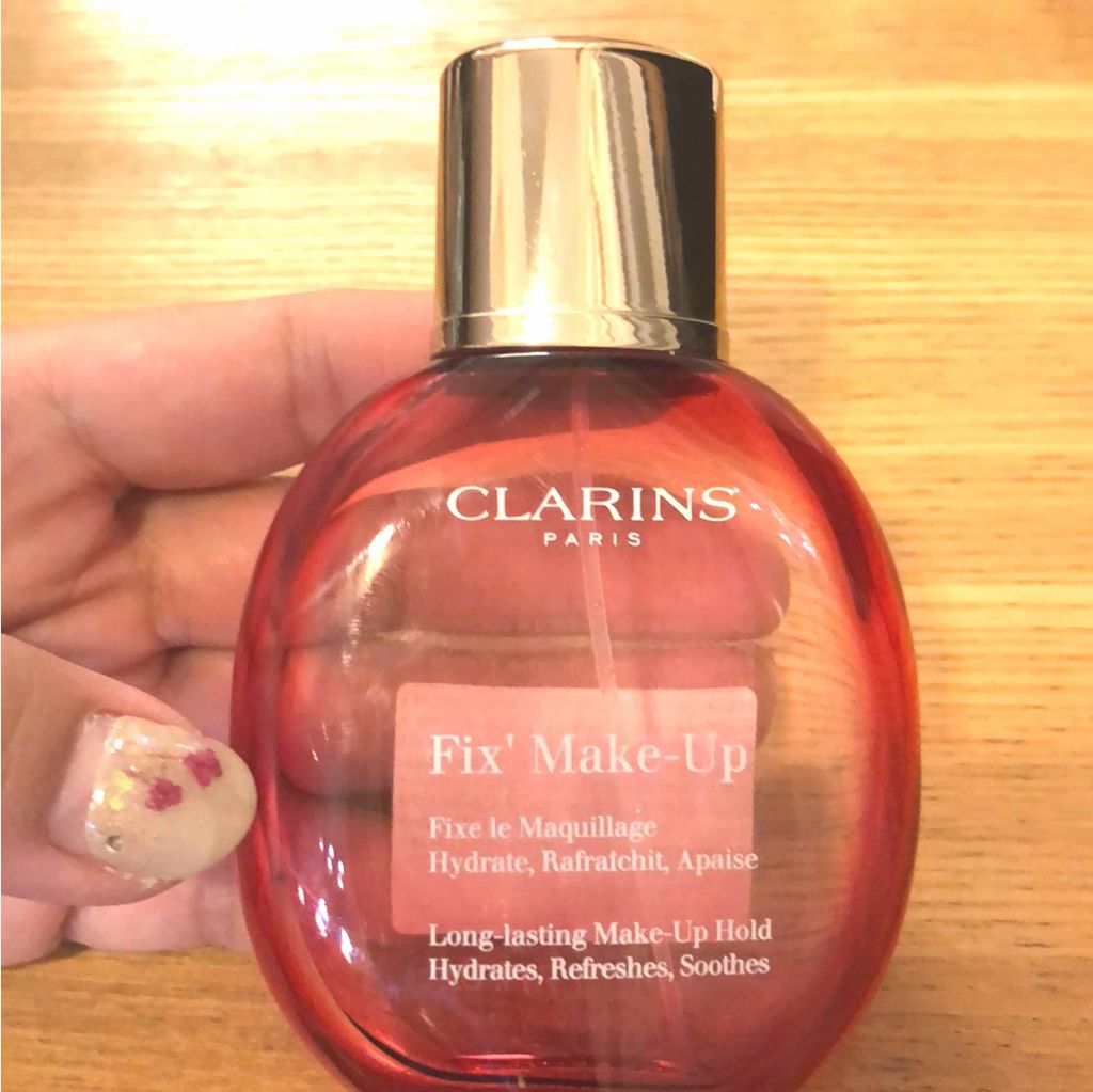 フィックス メイクアップ/CLARINS/ミスト状化粧水を使ったクチコミ(1枚目)
