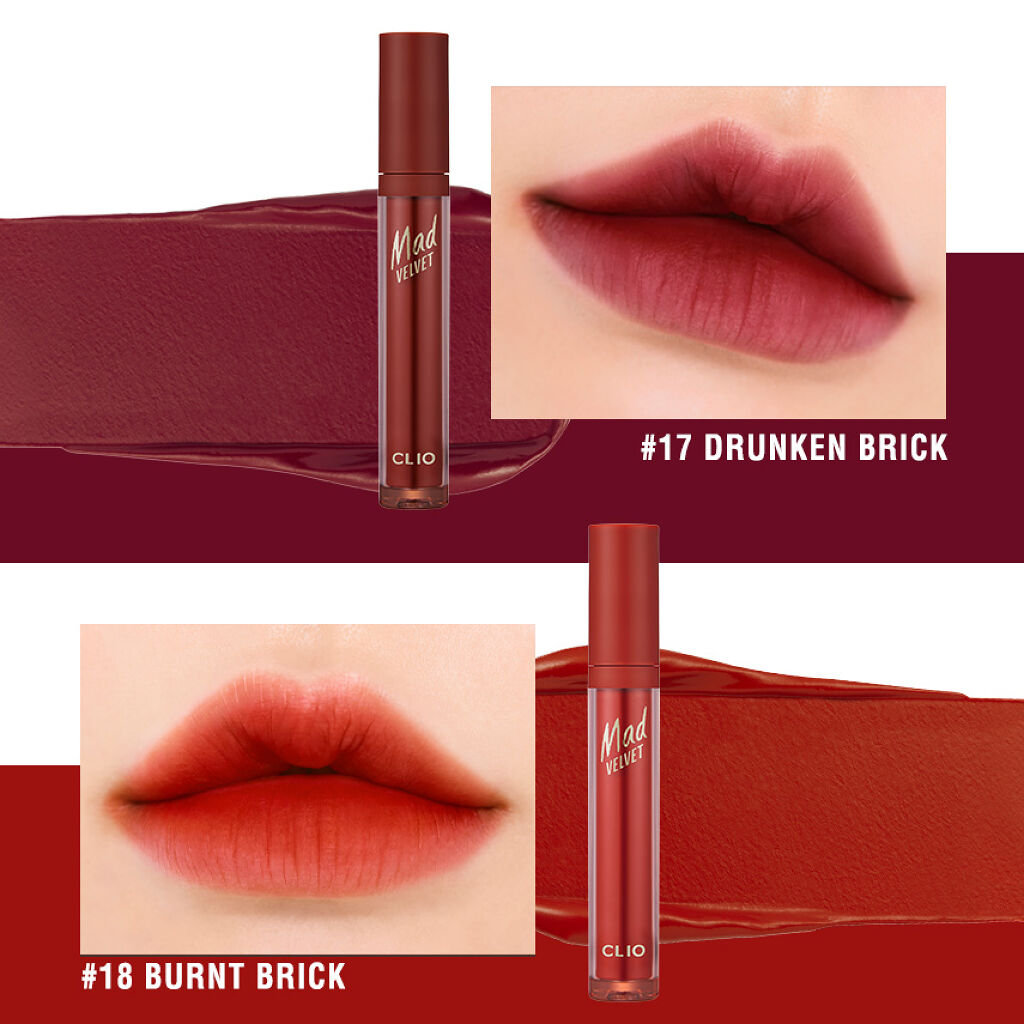 マッド ベルベット ティント/CLIO/口紅を使ったクチコミ（2枚目）