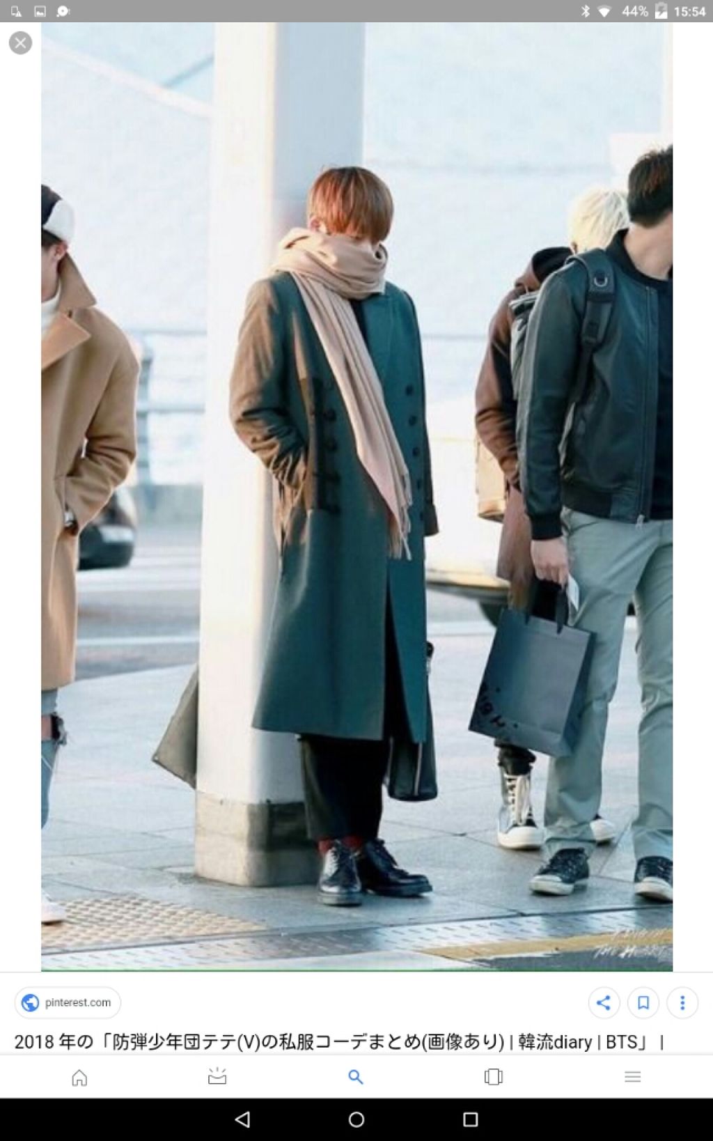 박 먼지 on LIPS 「나이옷이아주좋아해요!(私はこの服が大好きなんです!!)다른멤..」(1枚目)