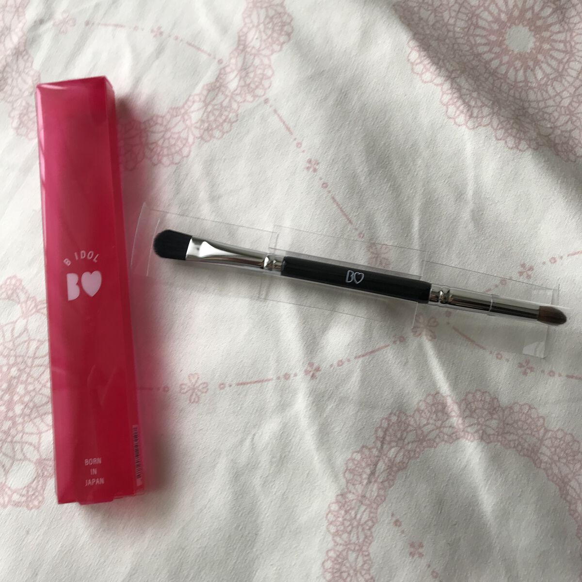 アイブラシ WR アイブラシ W/b idol/メイクブラシを使ったクチコミ（1枚目）