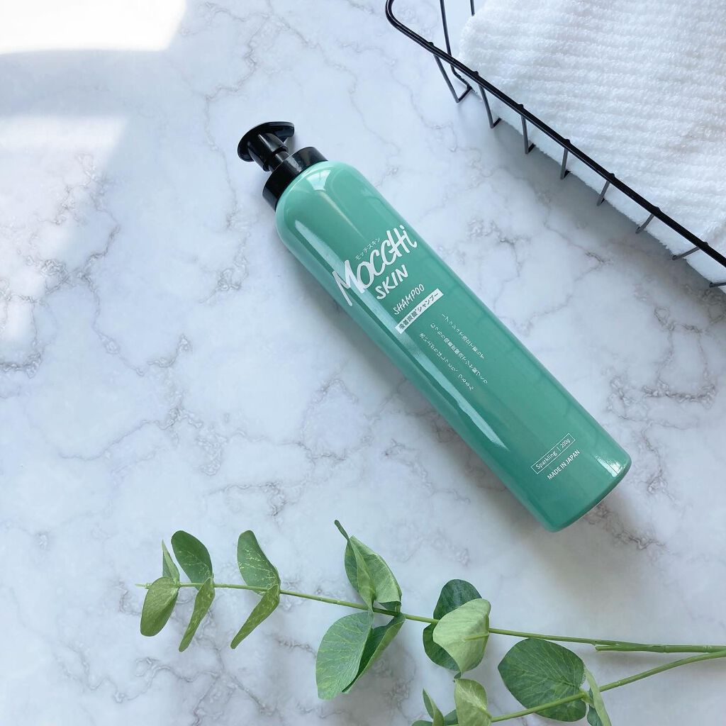 吸着スパークリングシャンプー /MoccHi SKIN/市販シャンプーを使ったクチコミ（2枚目）