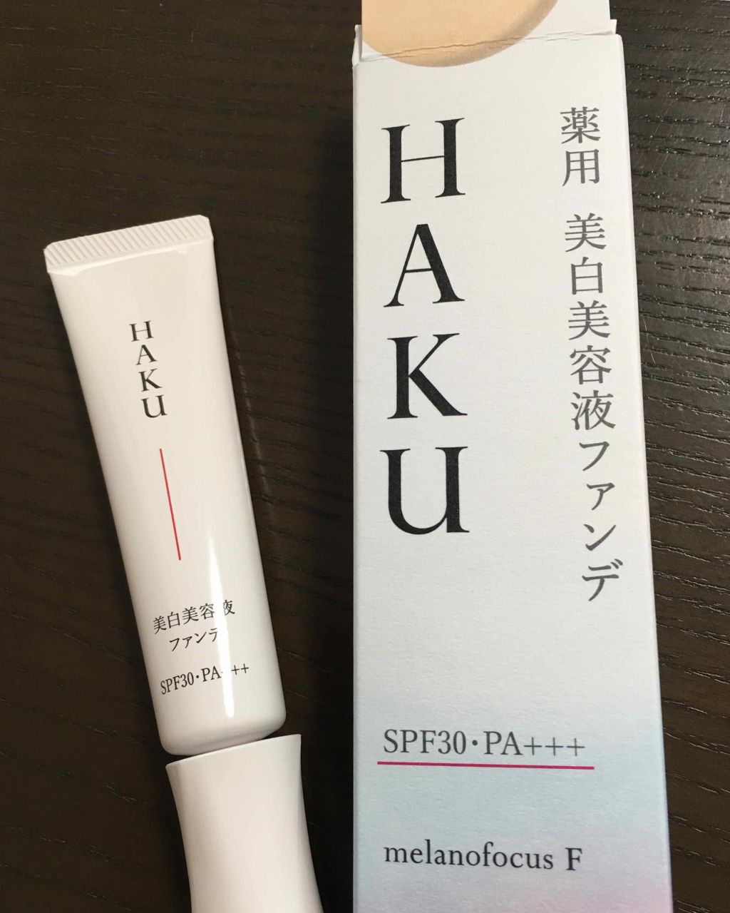 薬用 美白美容液ファンデ/HAKU/クリーム・エマルジョンファンデーションを使ったクチコミ(1枚目)