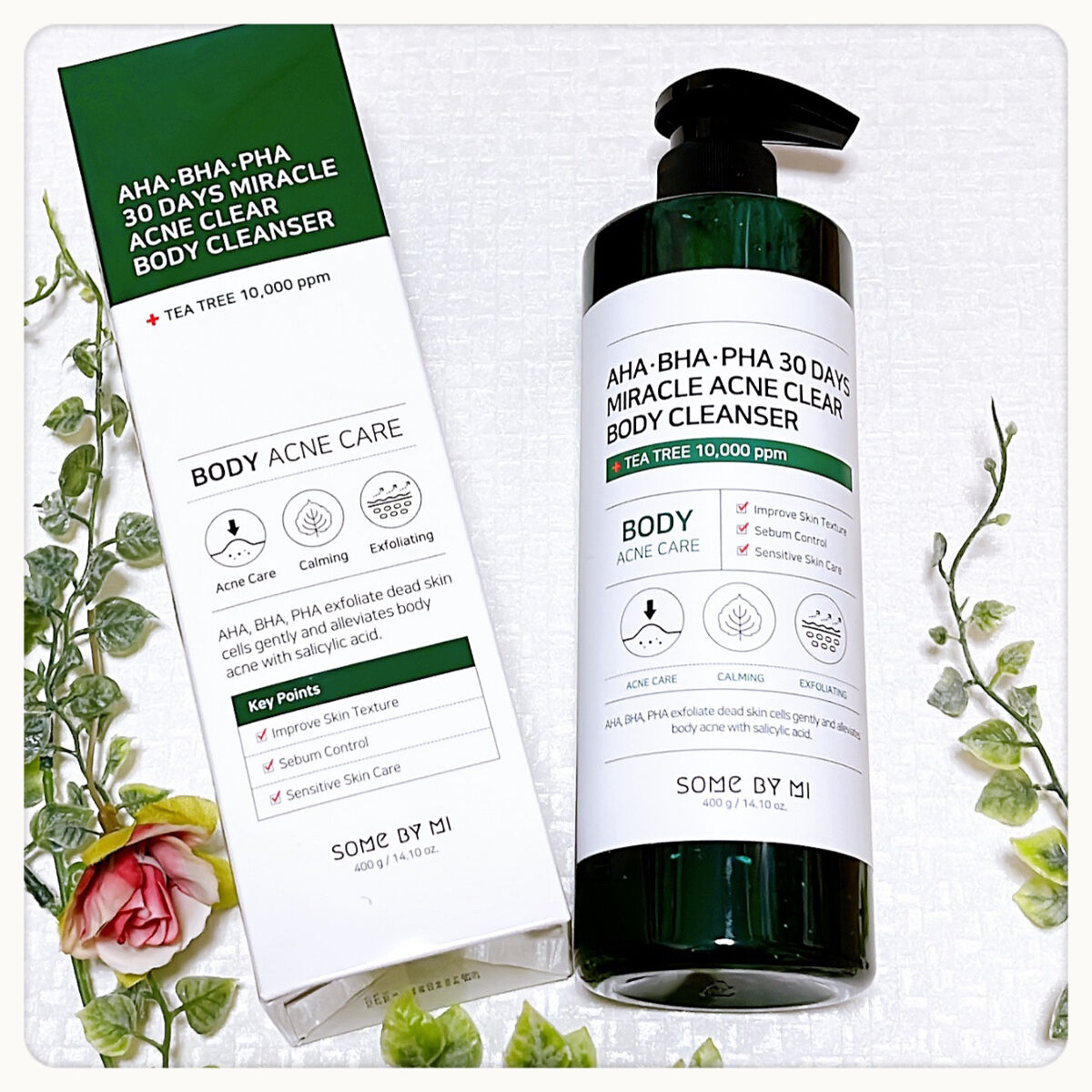 AHA·BHA·PHA 30デイズミラクルアクネボディクレンザー/SOME BY MI/ボディソープを使ったクチコミ（2枚目）