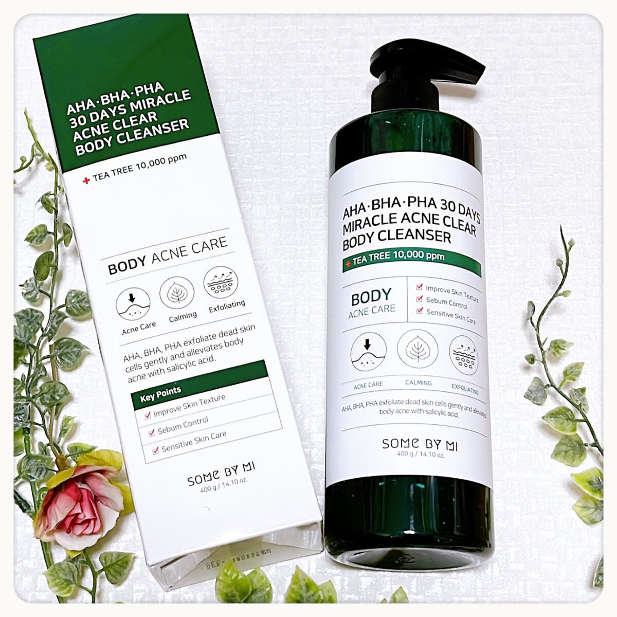 AHA·BHA·PHA 30デイズミラクルアクネボディクレンザー/SOME BY MI/ボディソープを使ったクチコミ(2枚目)
