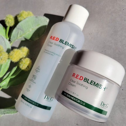 レッドブレミッシュ クリアスージングクリーム/Dr.G/フェイスクリームを使ったクチコミ(1枚目)