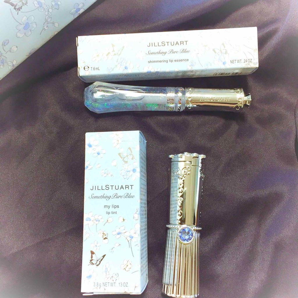 サムシングピュアブルー セント マイリップス/JILL STUART/口紅を使ったクチコミ(2枚目)