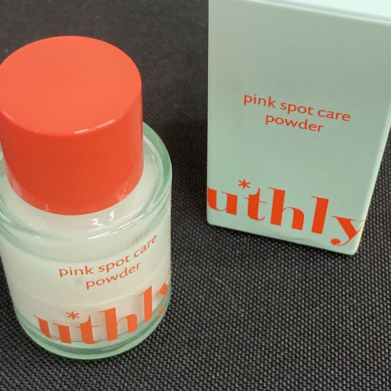 ピンクスポットケアパウダー/uthly/その他スキンケアを使ったクチコミ（1枚目）