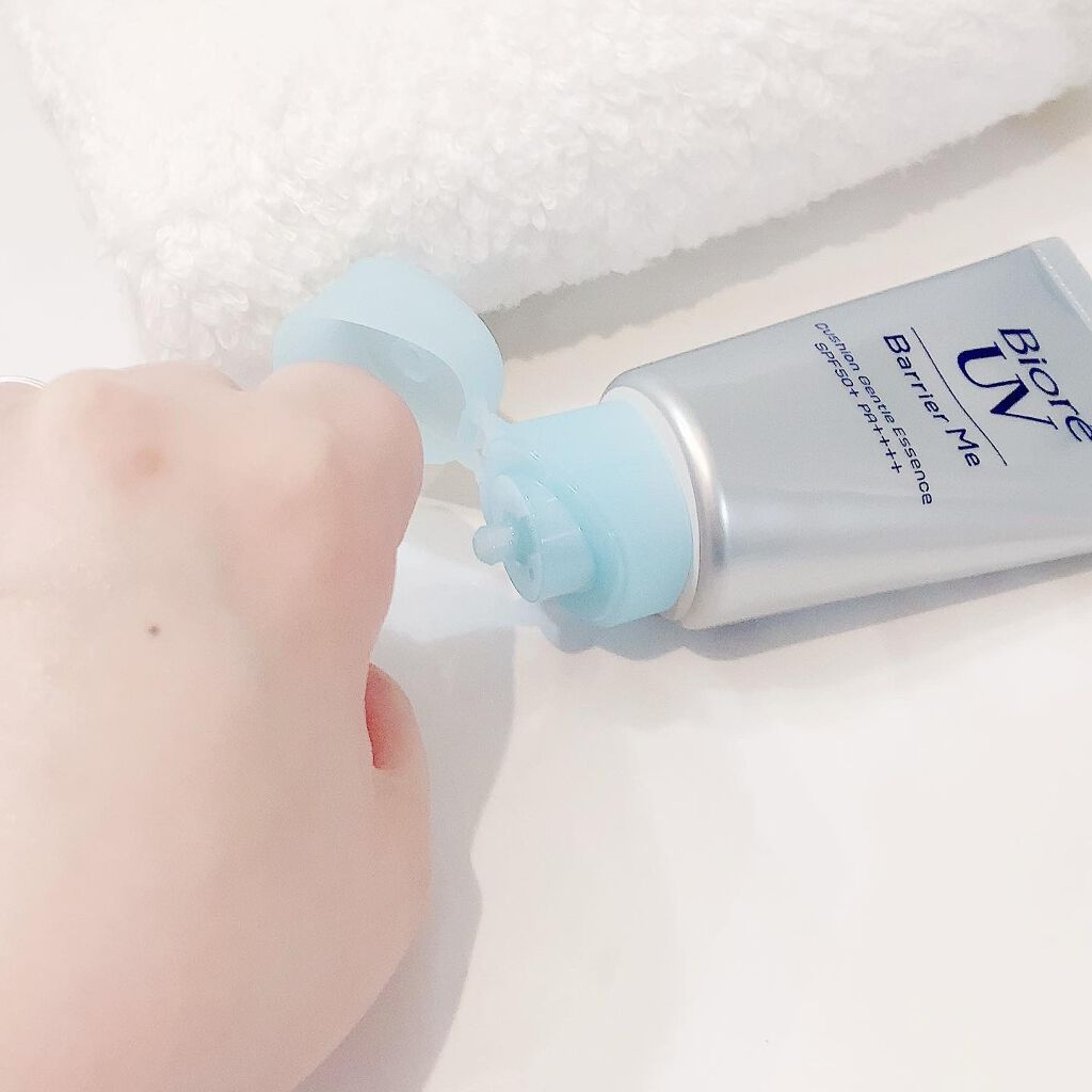 ビオレUV バリアミー クッションジェントルエッセンス /ビオレ/日焼け止めクリームを使ったクチコミ(5枚目)