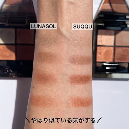 アイカラーレーション/LUNASOL/アイシャドウパレットを使ったクチコミ(3枚目)