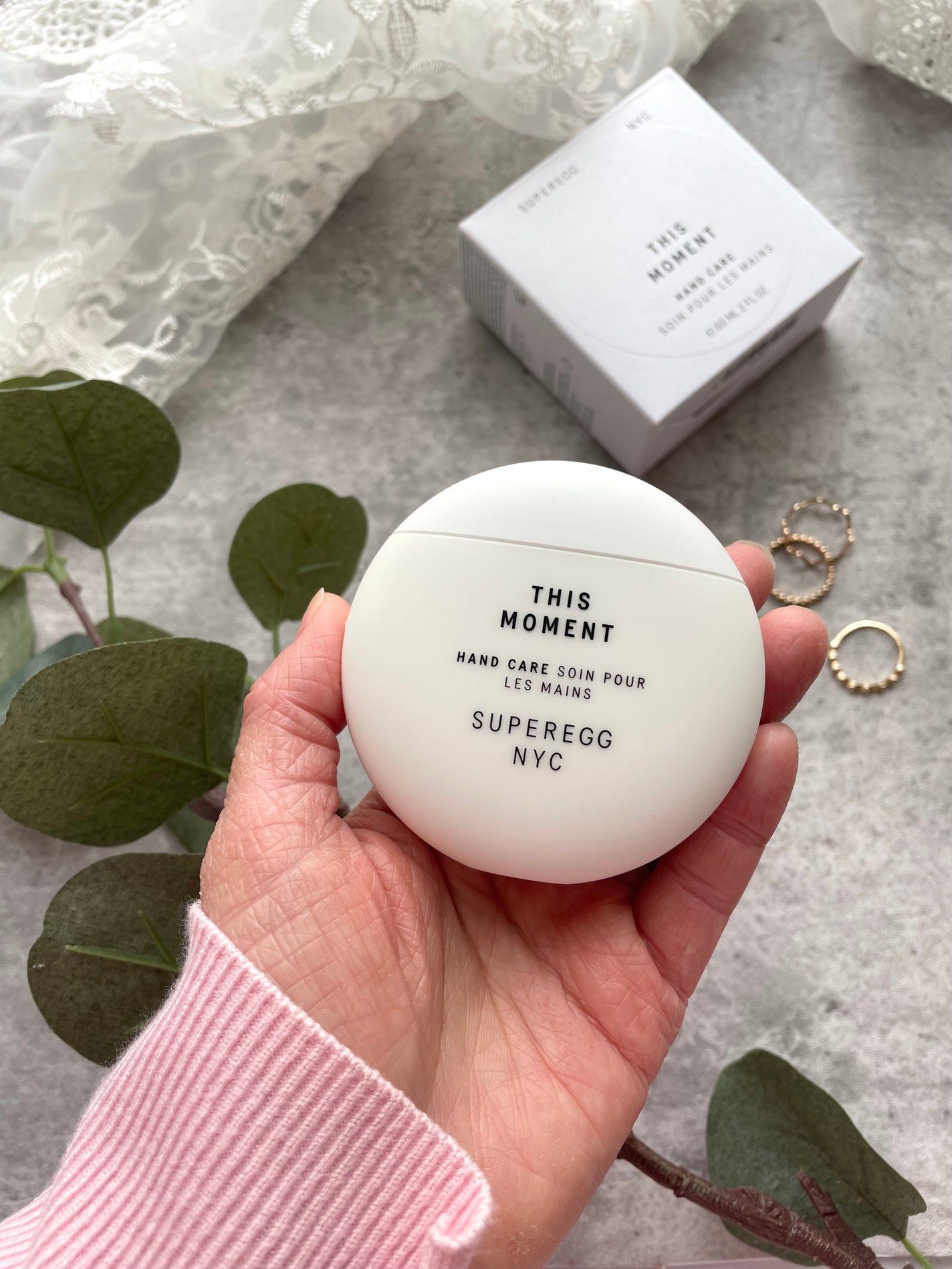 ディス モーメント ハンドケア/SUPEREGG /ハンドクリームを使ったクチコミ(2枚目)