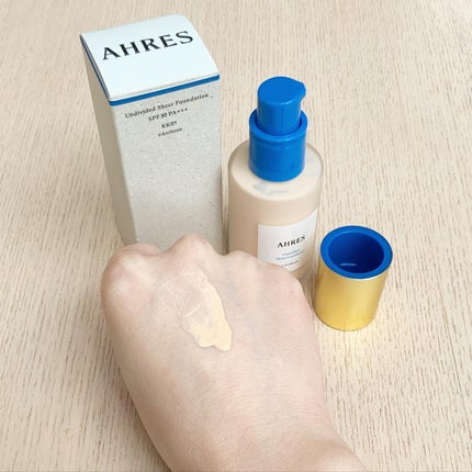 アンディヴァイデッド シアーファンデーション/アーレス/リキッドファンデーションを使ったクチコミ(4枚目)