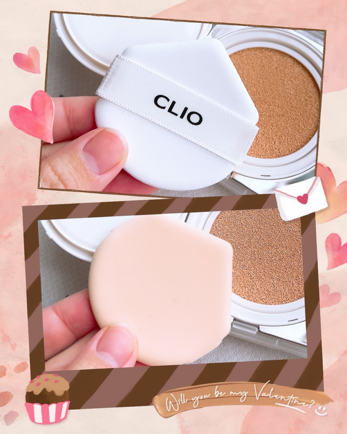 キル カバー ファンウェア クッション ザ オリジナル/CLIO/クッションファンデーションを使ったクチコミ(5枚目)