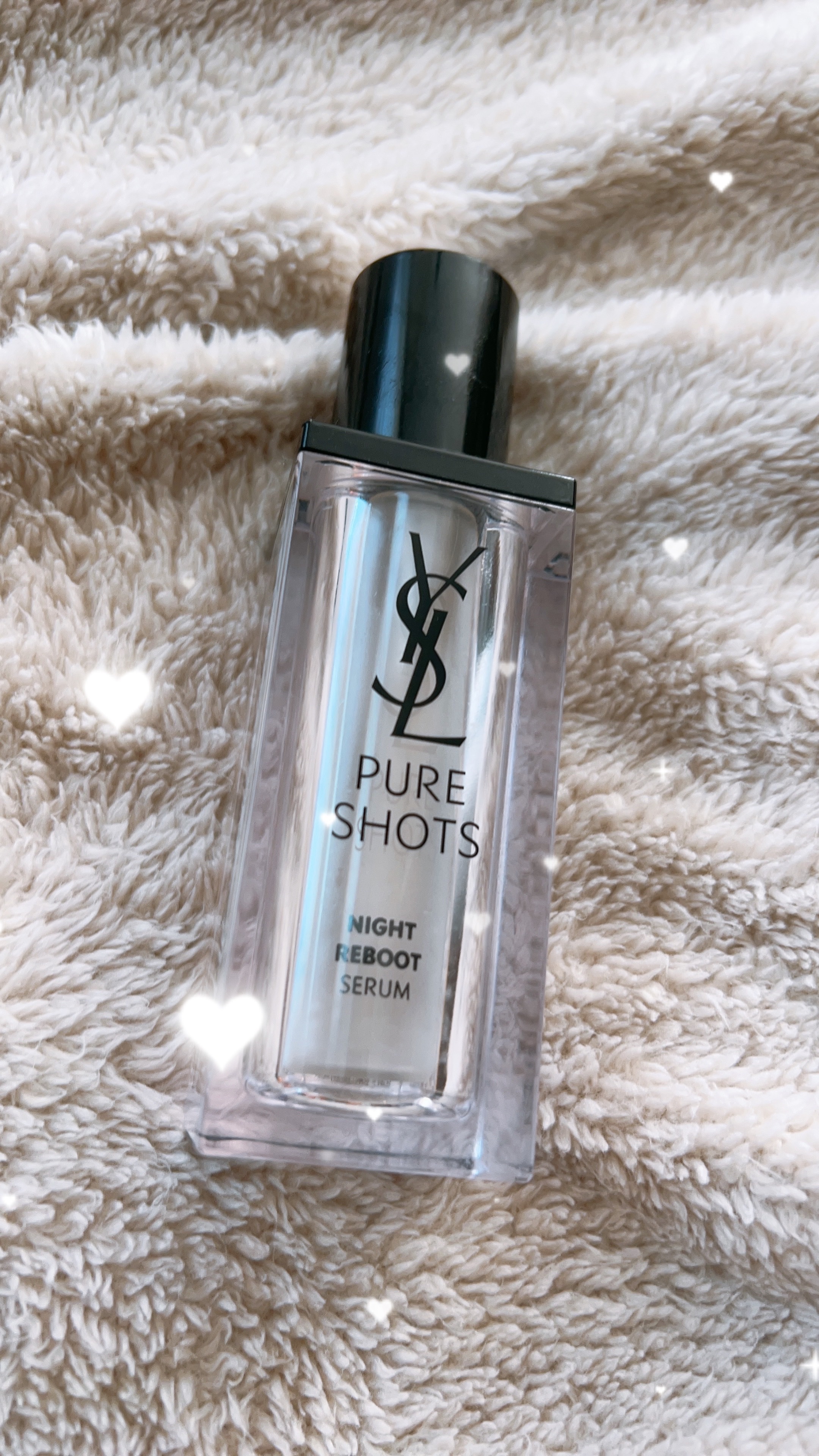 ピュアショット ナイト リチャージセラム/YVES SAINT LAURENT BEAUTE/美容液を使ったクチコミ（1枚目）
