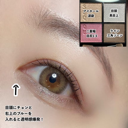 シグニチャー カラー アイズ/SUQQU/アイシャドウパレットを使ったクチコミ(8枚目)