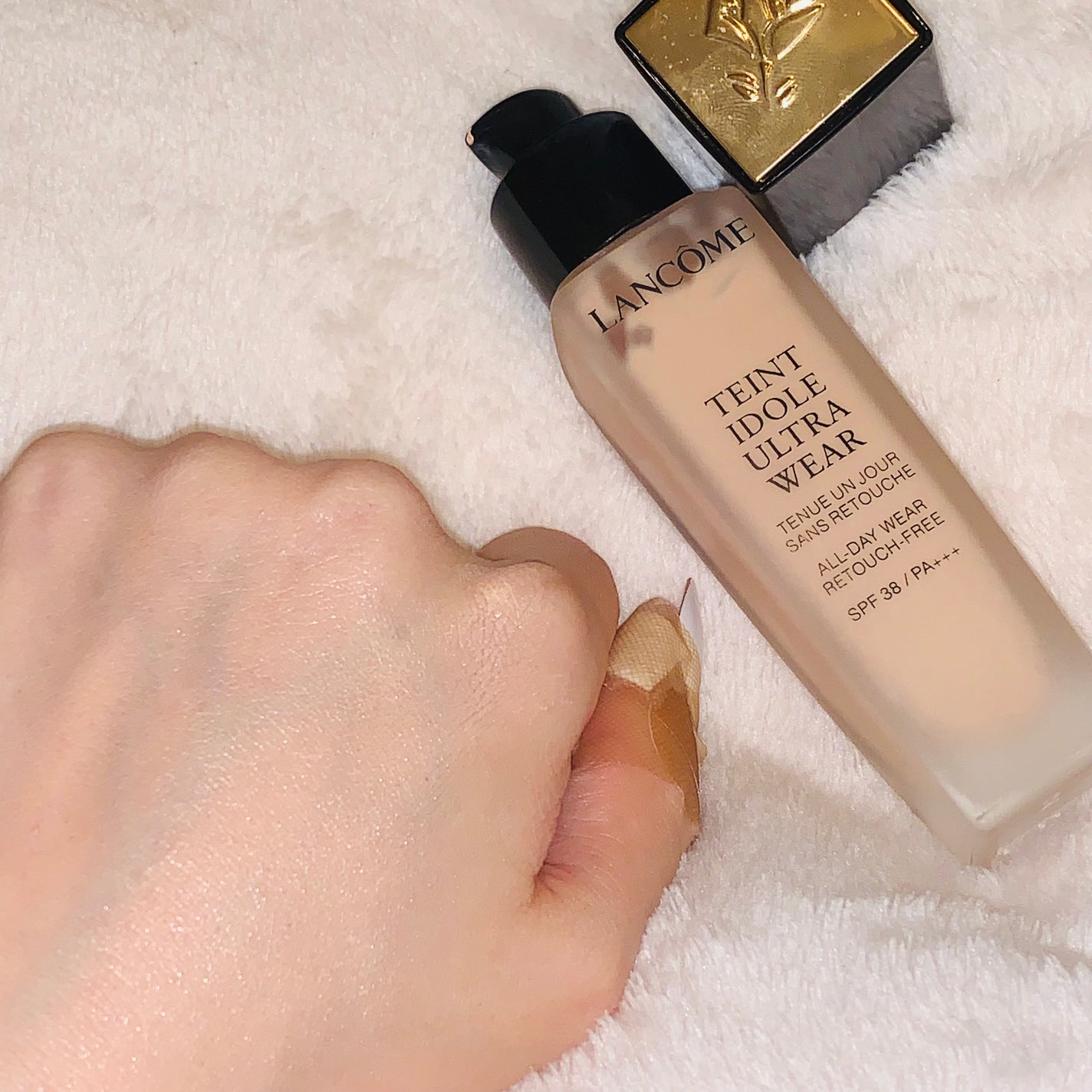 タンイドル ウルトラ ウェア リキッド/LANCOME/リキッドファンデーションを使ったクチコミ(9枚目)