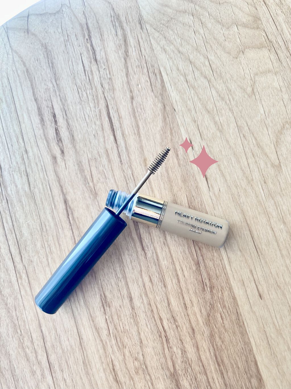 カラーリングアイブロウ マイクロ/ヘビーローテーション/眉マスカラを使ったクチコミ（2枚目）
