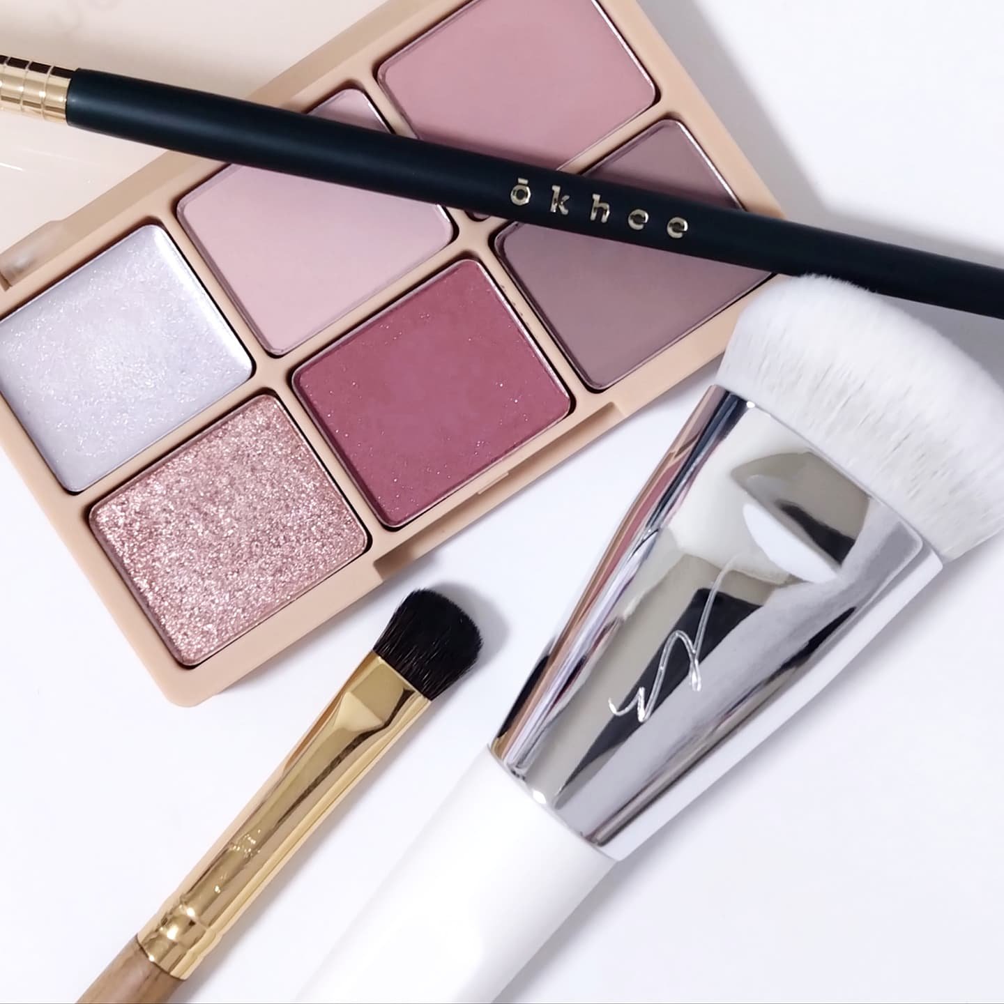 okhee 白玉ファンデーションブラシ/SOOA DOR/メイクブラシを使ったクチコミ（1枚目）