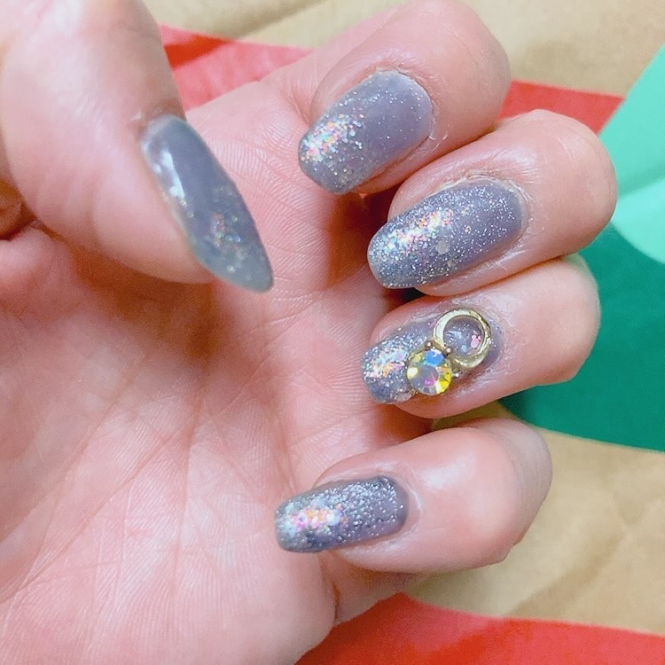 ジェルネイル GM135 シエルブルー/ジェルミーワン/ジェルネイルを使ったクチコミ（1枚目）