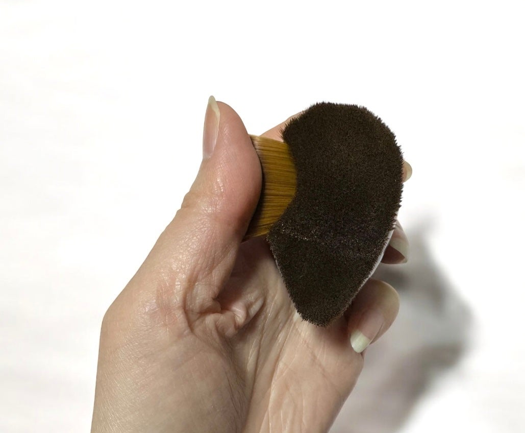 濃密ベルベットタッチブラシ/ロージーローザ/メイクブラシを使ったクチコミ(2枚目)