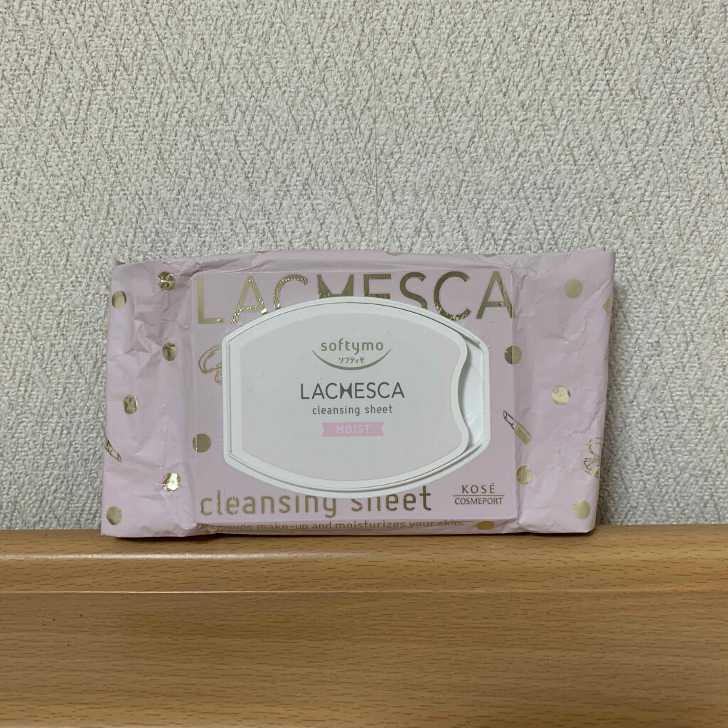 水クレンジングシート（モイスト）/ラチェスカ/クレンジングシートを使ったクチコミ（1枚目）