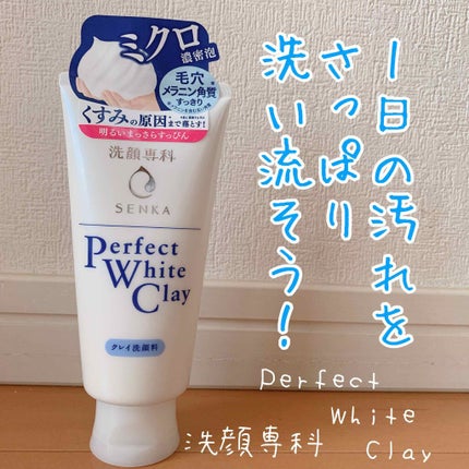 パーフェクトホワイトクレイ/SENKA(専科)/洗顔フォームを使ったクチコミ(1枚目)