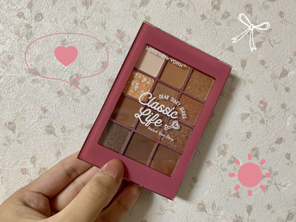 ディアダイアリー・クラシックライフ/KISS NEW YORK/アイシャドウパレットを使ったクチコミ（1枚目）