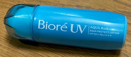 ビオレUV アクアリッチ アクアプロテクトローション(水層パック)/ビオレ/日焼け止めローションを使ったクチコミ(1枚目)