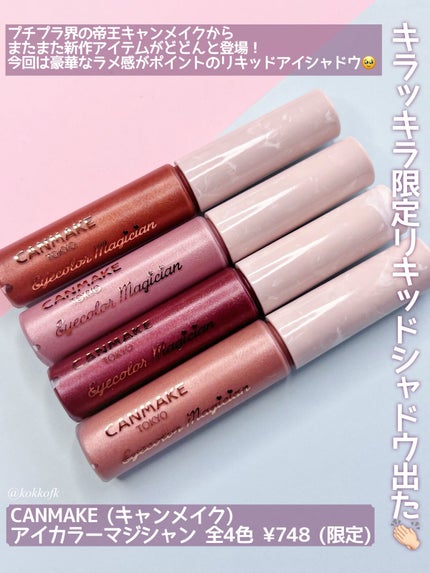 アイカラーマジシャン/キャンメイク/アイシャドウを使ったクチコミ(2枚目)