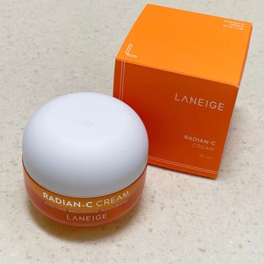 ラディアンーCクリーム/LANEIGE/フェイスクリームを使ったクチコミ（1枚目）