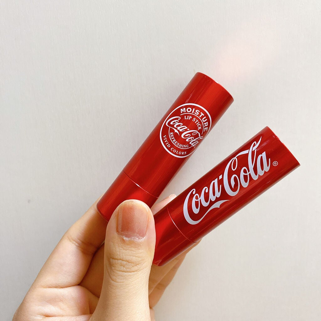 コカコーラリップスティック/THE FACE SHOP/口紅を使ったクチコミ(2枚目)