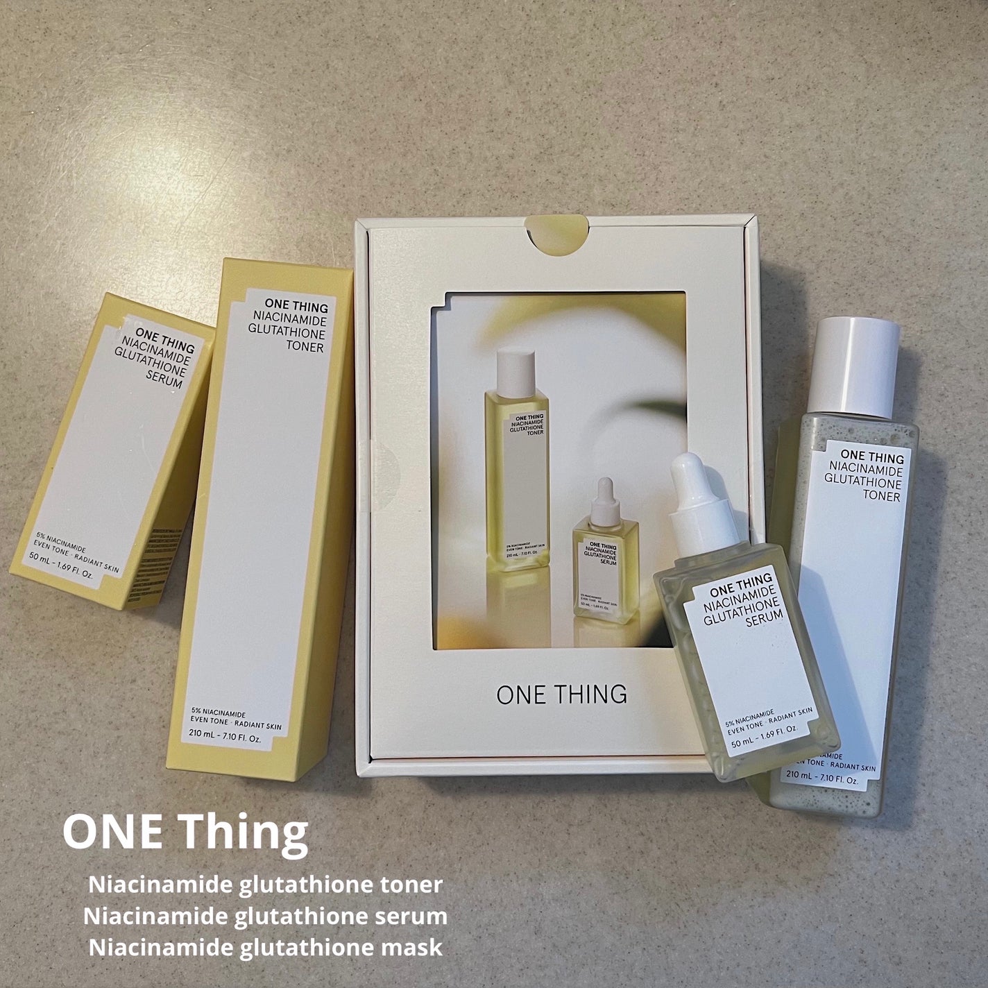 ナイアシンアミドグルタチオントナー/ONE THING/化粧水を使ったクチコミ(1枚目)