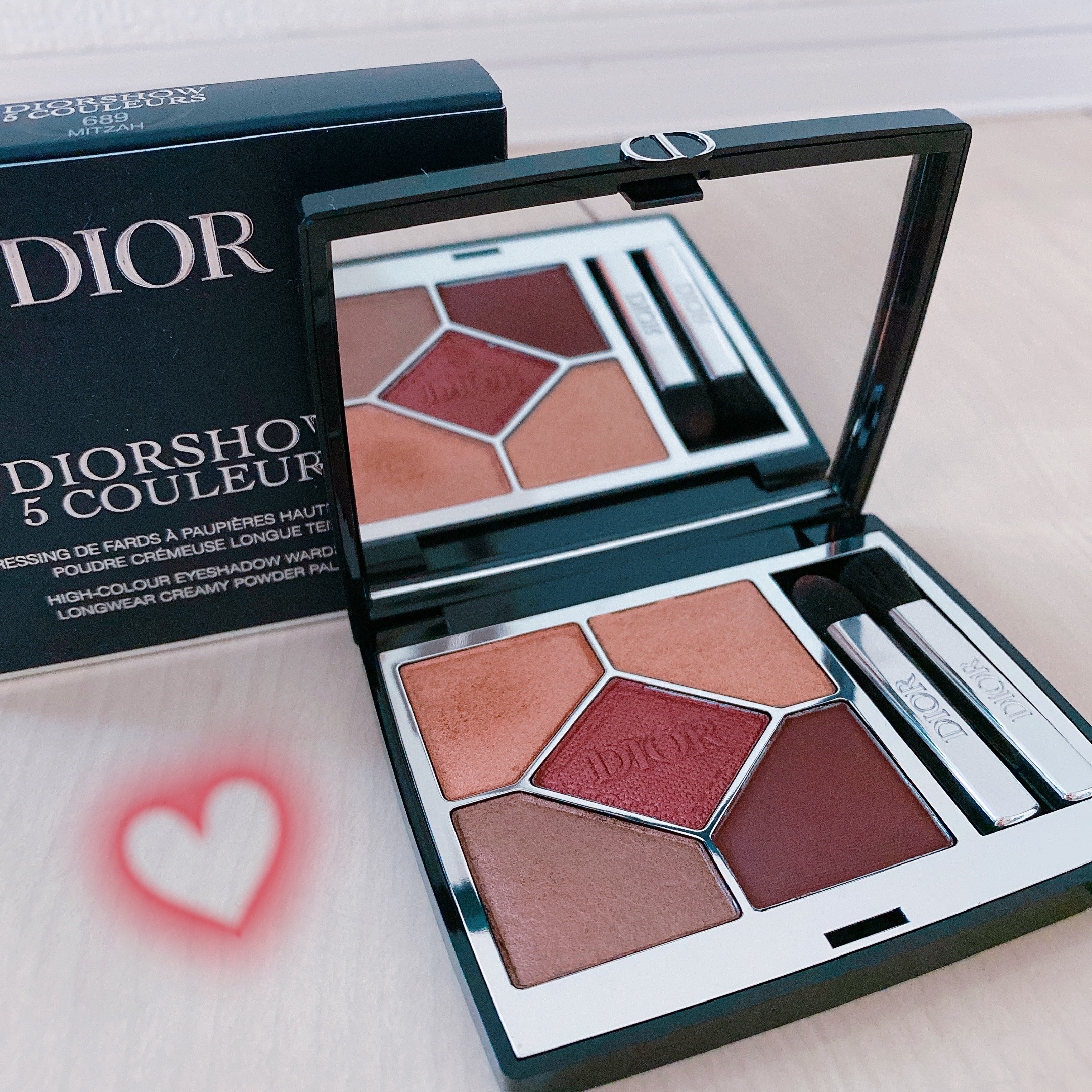 ディオールショウ サンク クルール 689 ミッツァ/Dior/アイシャドウを使ったクチコミ（1枚目）