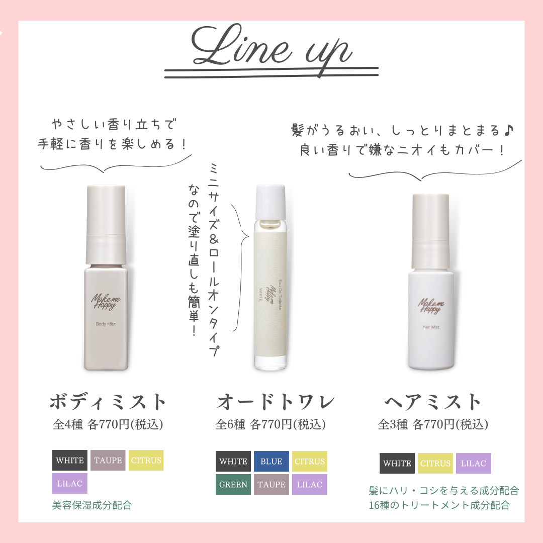 メイクミーハッピー オードトワレ GREEN/キャンメイク/香水(レディース)を使ったクチコミ(3枚目)