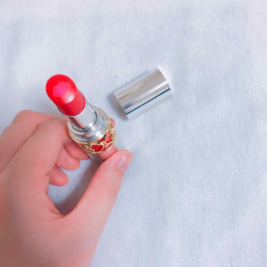 ヴォリュプテ ティントインバーム/YVES SAINT LAURENT BEAUTE/口紅を使ったクチコミ（2枚目）