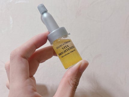 ビタブライトニング マイクロバイオームアンプル/マデカダーマ/美容液を使ったクチコミ(4枚目)