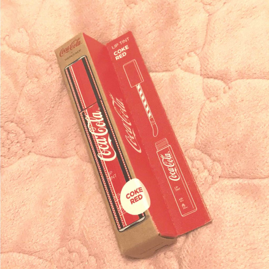 コカコーラ リップティント/THE FACE SHOP/リップティントを使ったクチコミ(1枚目)