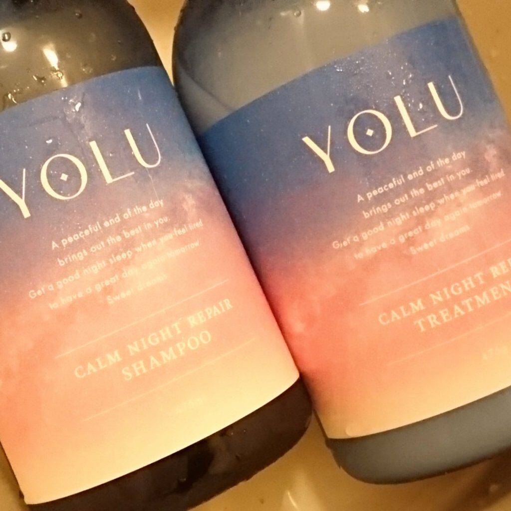 カームナイトリペアシャンプー/トリートメント/YOLU/市販シャンプーを使ったクチコミ(2枚目)