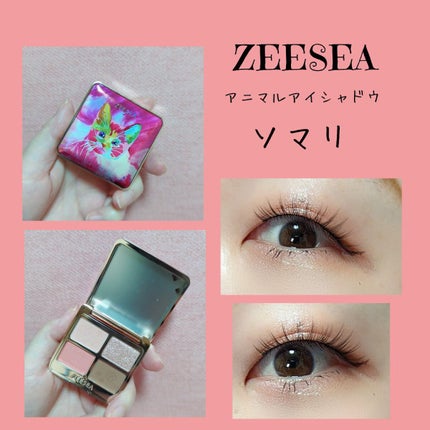 アニマルアイシャドウ(4シェード)/ZEESEA/アイシャドウパレットを使ったクチコミ(1枚目)