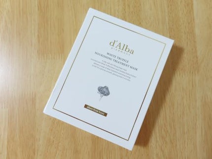 ホワイトトリュフナリシングトリートメントマスク/ダルバ/シートマスク・パックを使ったクチコミ(1枚目)