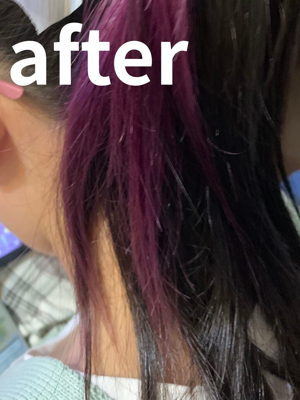 エンシェールズカラーバター/エンシェールズ/ヘアカラーを使ったクチコミ(3枚目)