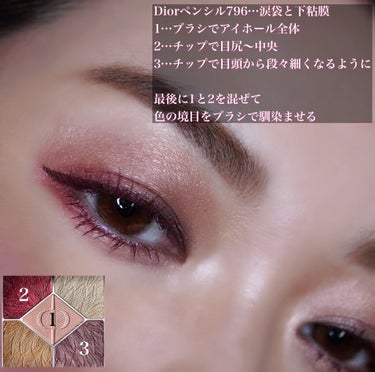 サンク クルール クチュール＜バーズ オブ ア フェザー＞/Dior/アイシャドウパレットを使ったクチコミ（3枚目）