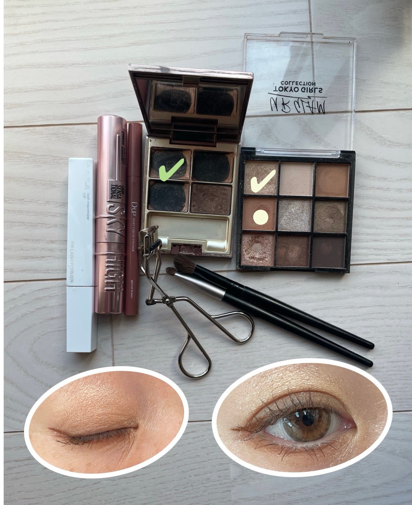 スキンモデリングアイズ/LUNASOL/アイシャドウパレットを使ったクチコミ(1枚目)