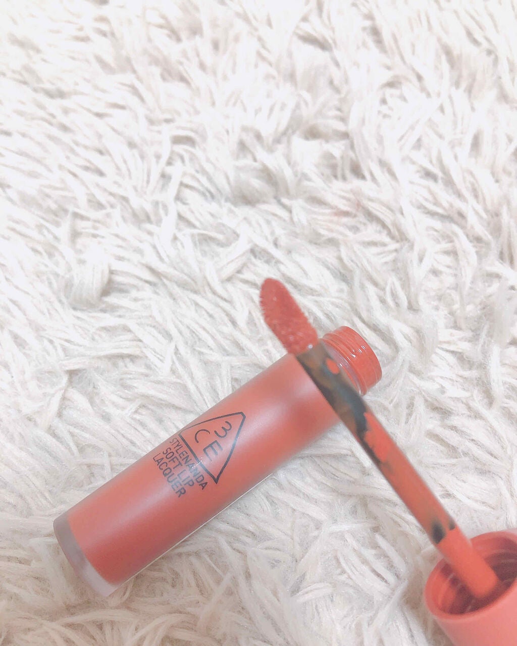 3CE SOFT LIP LACQUER/3CE/口紅を使ったクチコミ(2枚目)