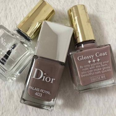 ディオール ヴェルニ 403 パレ ロワイヤル（生産終了）/Dior/マニキュアを使ったクチコミ（2枚目）