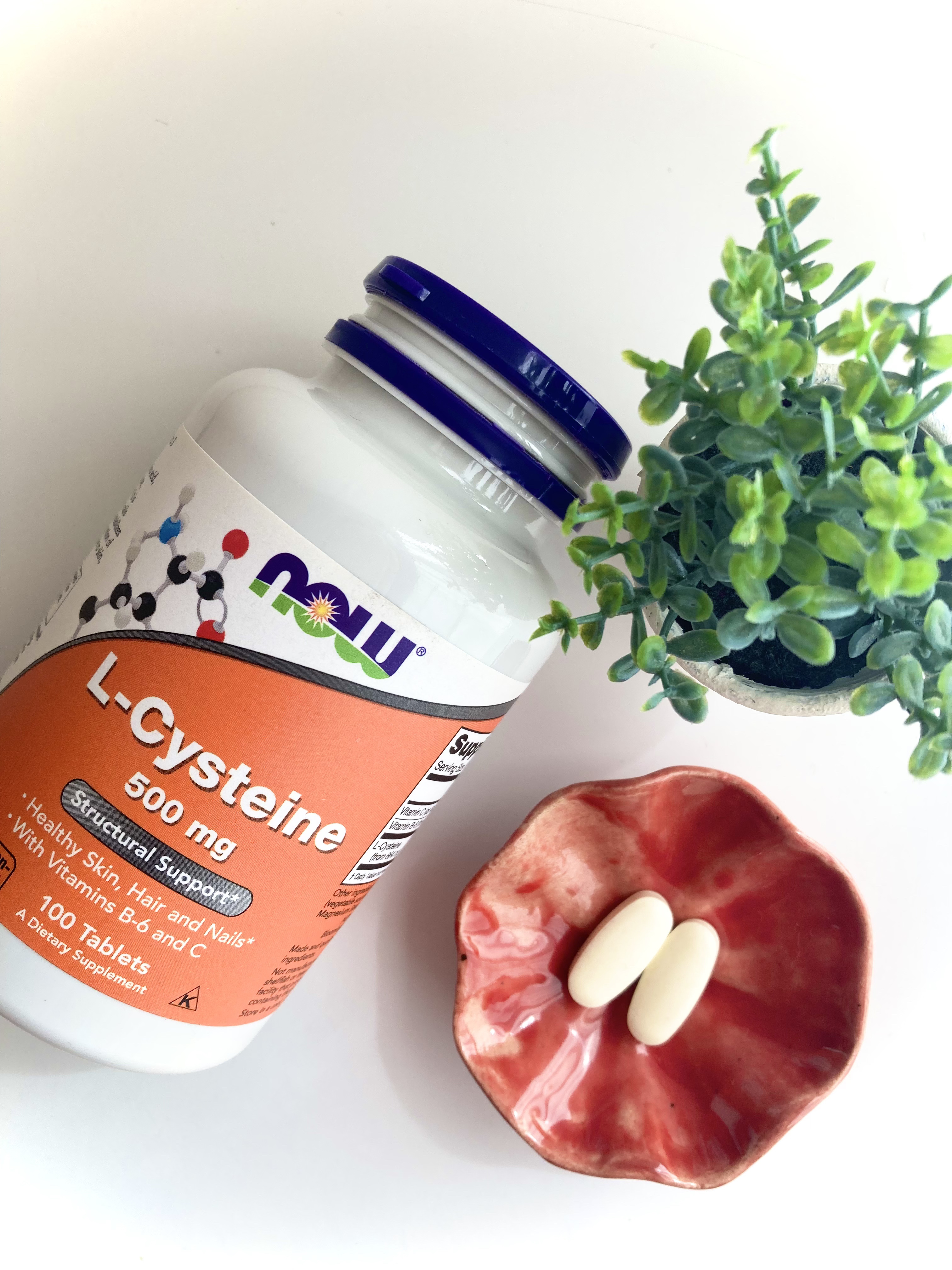 L-システイン/Now Foods/美容サプリメントを使ったクチコミ（1枚目）