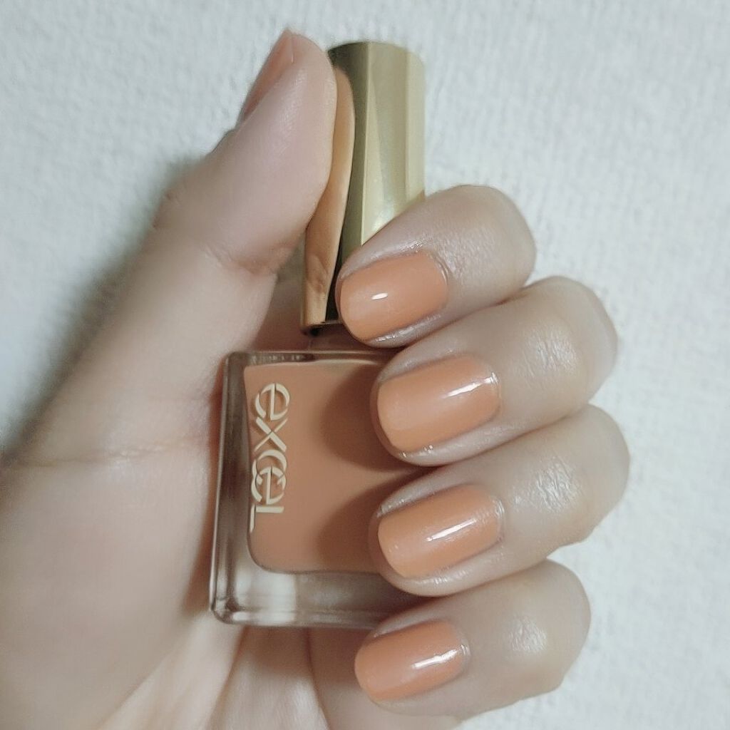 エクセル ネイルポリッシュ N NL32 マンゴージュレ/excel/マニキュアを使ったクチコミ（2枚目）